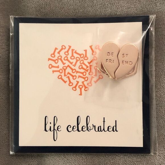 KEEP Collective | BFF Heart - Rose Gold - Picture 1 of 2